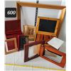 Image 1 : Wood photo storage boxes  & frames.
