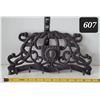 Image 1 : Cast iron pad lock, 6 hook, key hanger.