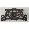 Image 3 : Cast iron pad lock, 6 hook, key hanger.