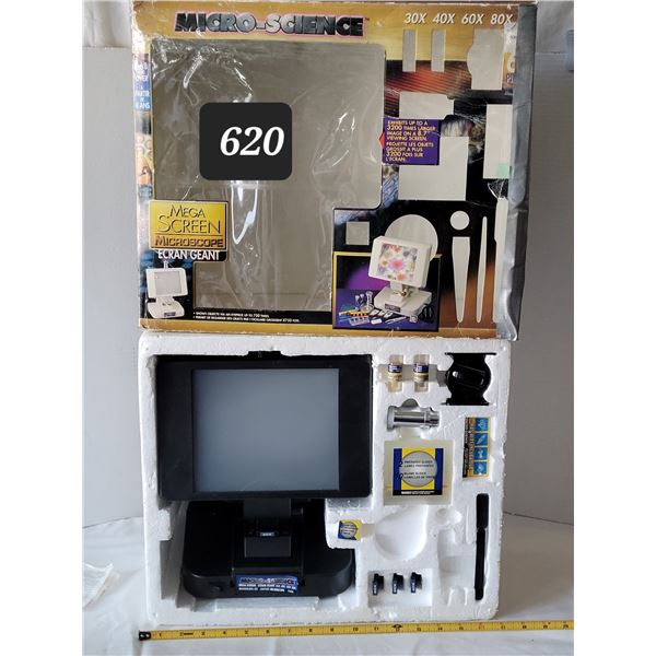 Micro Science Microscope Kit. 750X magnification