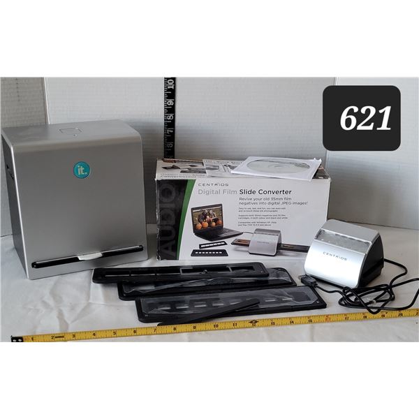 Digital film slide converters.