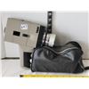 Image 7 : Vtg. Sears Reflex zoom movie camera. Extralite 10 & Instamatic X15 cameras. Hanimex Tele110TF & bag.