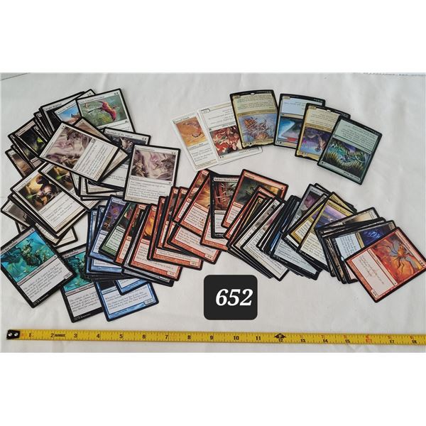 Magic the Gathering trading cards.
