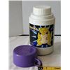 Image 5 : Pokemon lunch kit with thermos & trading card.