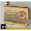 Image 1 : Highly sought Mid century Transita Normende portable radio. AM/FM & shortwave bands. Made in Western