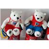 Image 3 : 2004 Athens Olympic Coca-Cola Polar plush bears in a can. Each represents a different sport.