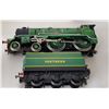 Image 9 : Vtg. Hornby trains. Cars, track & transformer.