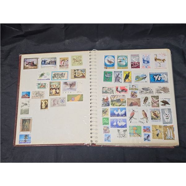 Large Stamp Album – Mostly Foreign Stamps