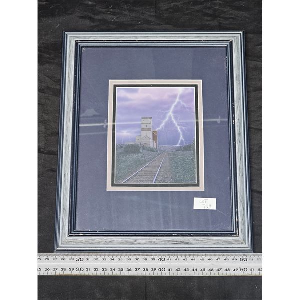 “Prairie Sentinels” Glen Scrimshaw Print 9.5” x 11.5”