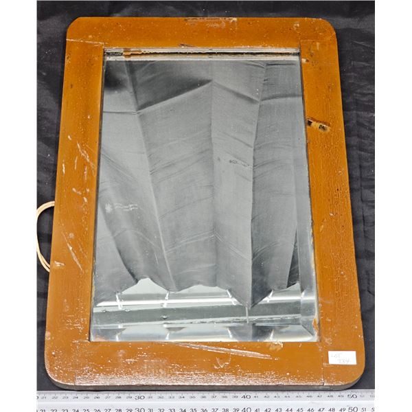 Vintage Heavy Mirror – 12” x 16.5”