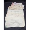 Image 3 : 1940-50’s Cancelled Cheques w/ Stamps