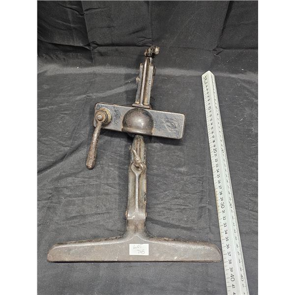 Vintage Saw Sharpener Clamp w/ Adjustable Head