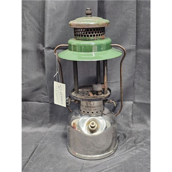 Coleman Glass Lantern 247 No. TK-66 Generator – No Glass