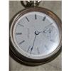 Image 3 : ANTIQUE ELGIN GR 96 POCKET WATCH, FLIP-OUT LEVER SET, RUNS