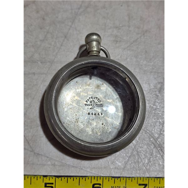 VINTAGE 18S POCKET WATCH CASE, LEVER OR STEM,SET,WIND