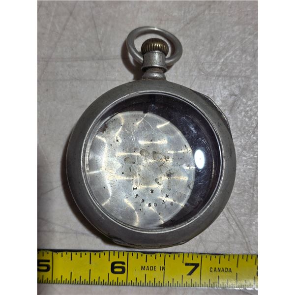 VINTAGE 18S POCKET WATCH CASE, LEVER OR STEM,SET,WIND