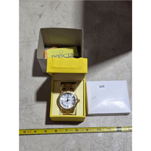 NOS INVICTA 14379, QTZ, DATE @3, RUNS