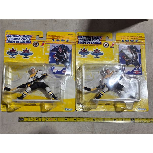 2 1997 MARIO LEMIEUX STARTING LINE UPS