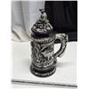 Image 1 : Large beer stein with lid