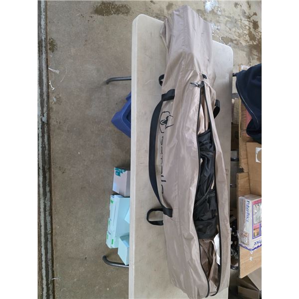 Gazelle ice fishing tent with case