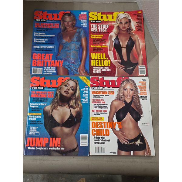 4 Stuff for men magazines