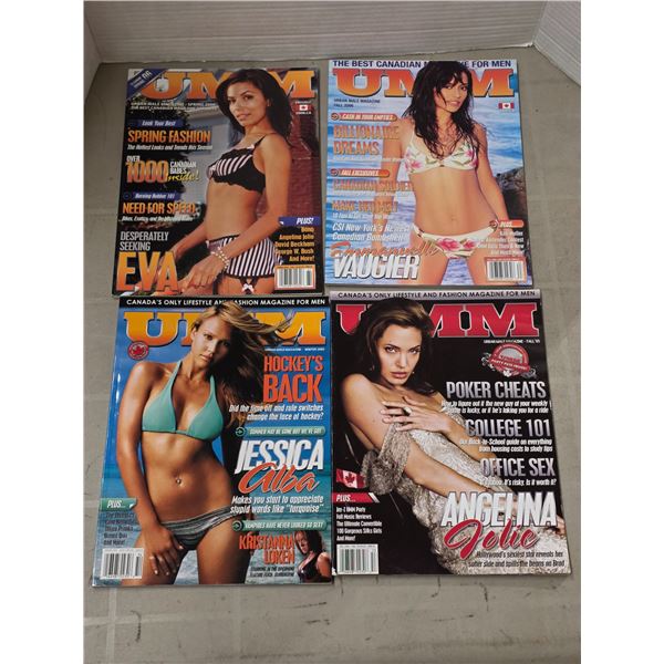 4 UMM magazines