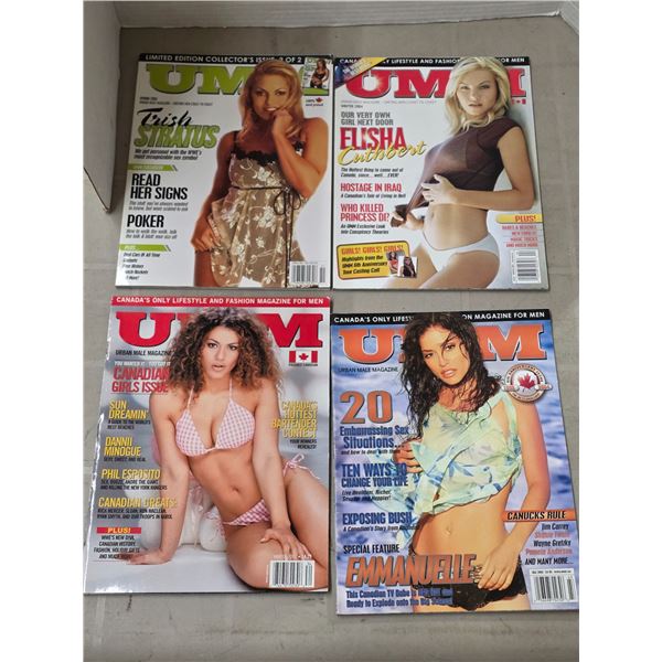 4 UMM magazines