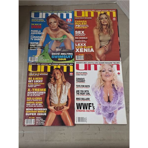 4 UMM magazines