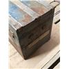 Image 4 : Vintage steamer trunk- 28" by 15" by 19"H