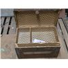 Image 5 : Vintage steamer trunk- 28" by 15" by 19"H