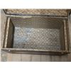 Image 6 : Vintage steamer trunk- 28" by 15" by 19"H