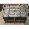 Image 2 : Vintage steamer trunk- 34" by 21" by 22"H