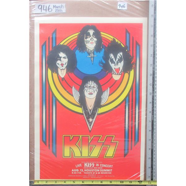 Kiss Concert Poster