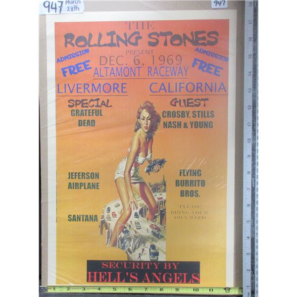 RollingStones Concert Poster
