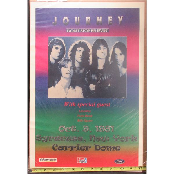 Journey Concert Poster