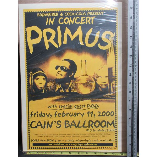 Primus Concert Poster