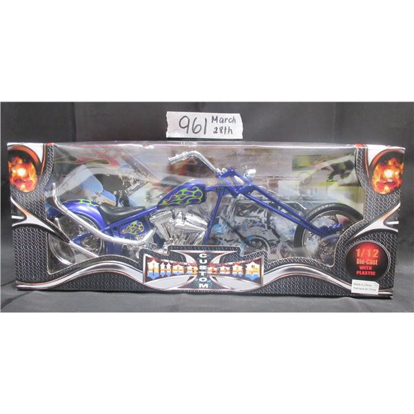 Die Cast 1-12th Scale Custom ChopperBike