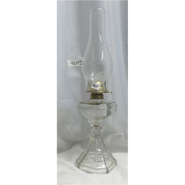 #2 Colonial Coal Oil Lamp with Chimney