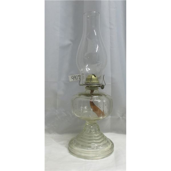 #2 Pumpkin Coal Oil Lamp with Chimney
