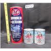 Image 2 : 2 Malamute Additive tins and STP Snowmobile Oil tins (all full)