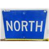 Image 2 : Lq North Metal Highway Sign