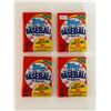 Image 1 : 1988 Topps Baseball Card Unopened Wax Packs (4)