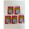 Image 1 : 1991 Fleer Baseball Card Unopened Wax Packs (5)