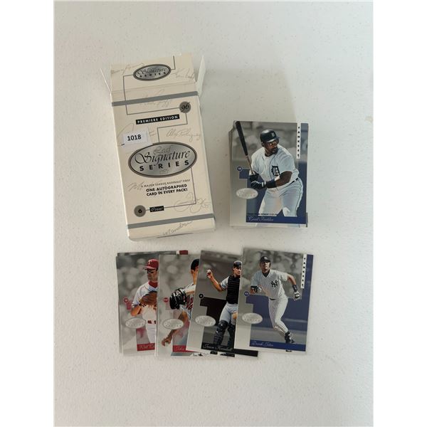 Leaf Signature Series Baseball Cards