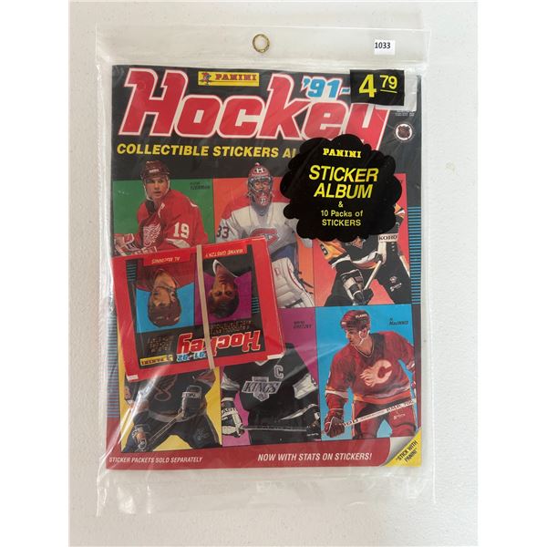 1991-92 Panini Sticker Album and Packs (New)