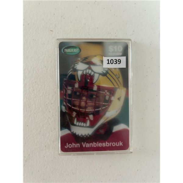 John Vanbiesbrouk - Phnoe Card