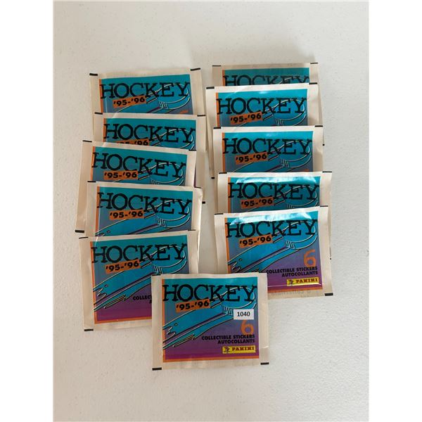 1995-96 Panini Sticker Packs (11)