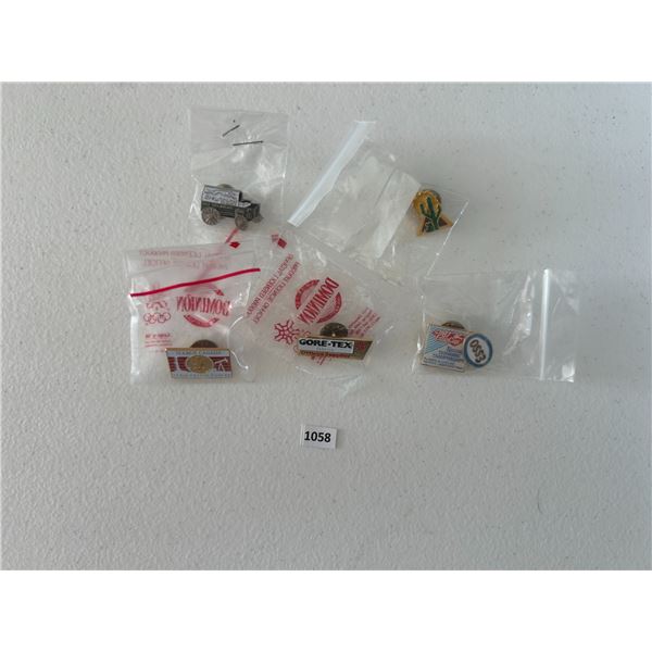 Assortment of Sports Related Pins (5)