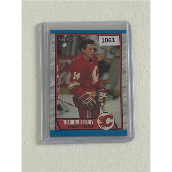 Theo Fleury - Rookie Card