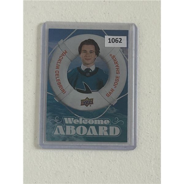 Macklin Celebrini - Rookie Card